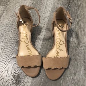 Sam Edelman Brown Suede Sandals Size 6